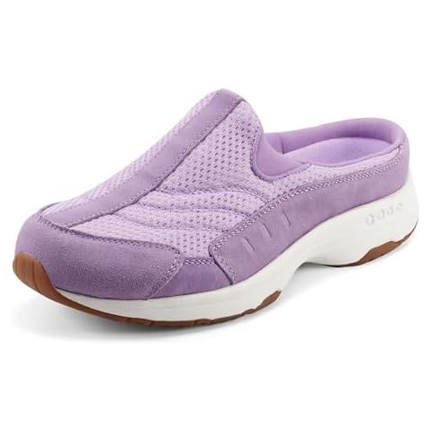 Easy Spirit Women's Traveltime Clog in Light Purple Cover