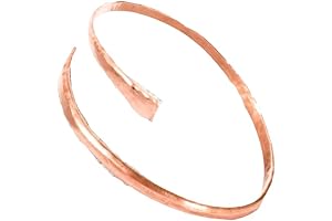 Copper Weaved Snake Upper Arm Band