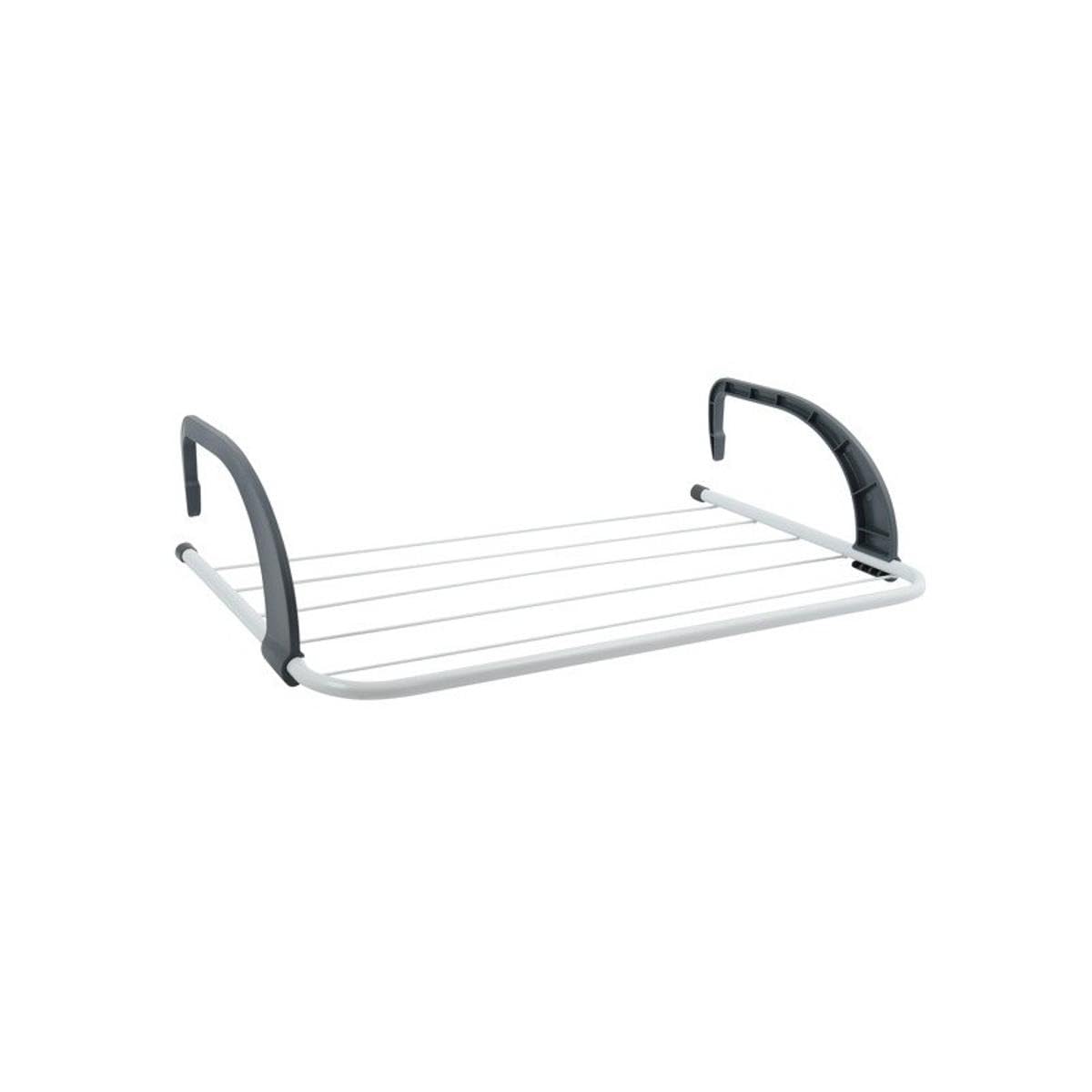 MSV Balcony Drying Rack 3 m White and Grey