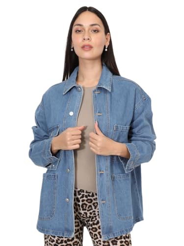 La Modeuse Surchemise oversize en denim