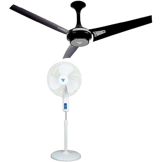 Superfan Super Q Bldc Ceiling fan and Pedestal 1200mm bldc c