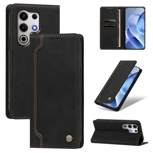 Jiajihua Phone Case Compatible with itel S25 Ultra 4G Black