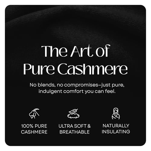 Image of Velanio Cashmere Poncho for Women - 100% Mongolian Wrap & Dress Topper