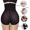 Nebility Womens' Tummy Control High Waist Trainer Body Shaper (US, Alpha, Large, Regular, Regular, Black)