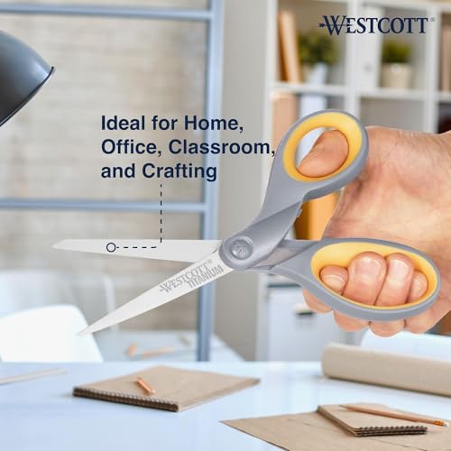 Westcott 13901 8-Inch Titanium Scissors thumb #3
