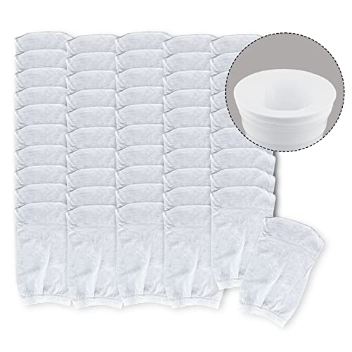 SAVITA 50pcs Pool Skimmer Filter Socks, White Skimmer Socks Pool Filter Socks for Basket for Swimming Pool Leaves Impurities Fine Sand Debris And Other Sundries