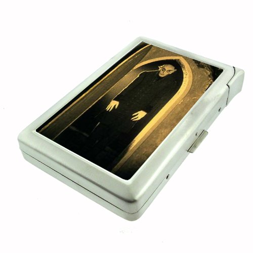 Nosferatu Dracula 1922 Vampire Double-Sided Cigarette Case with Lighter, ID Holder, and Wallet D-202