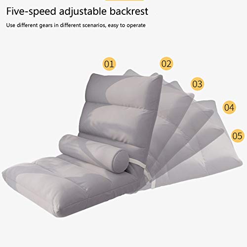 Chaise de sol réglable verte avec coussin de taille amovible