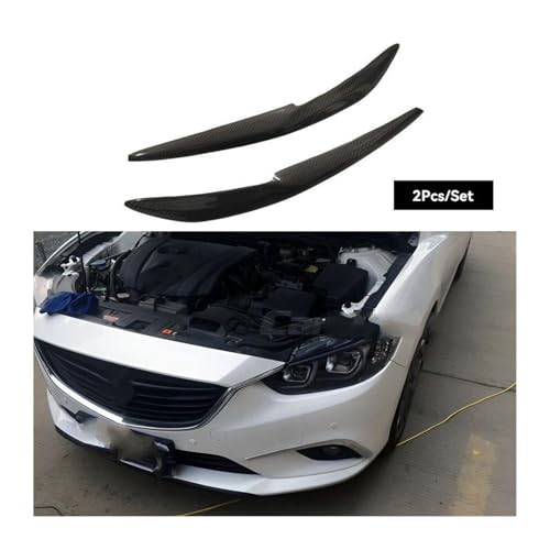Sourcils phares Mazda 6 2014-2016, superposition aérodynamique M6 - 4