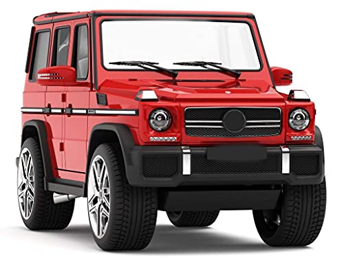 Image of Diecast Mercedes Gwagon AMG Toy Car Scale Model,Pull Back Vehicles Alloy Simulation Supercar with Lights and Sound Also for Car Dashboard Kids, Adult(1:32 G-Wagon)