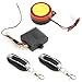 MDEOOSKY Motorcycle Anti-Theft Alarm System Dual Remote Control Kill Start Alarm Switch for Chinese 50cc - 125cc Taotao Sunl Kazuma Baja Bike Quad Roketa ATV