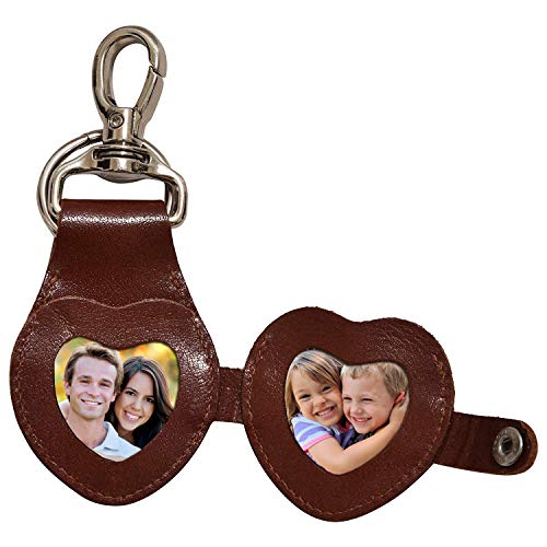 Wise Owl Accessories 3D Leather Keychain Cute Heart...