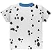 Old Glory Halloween Dalmatian Costume Blue Collar All Over Youth T Shirt Multi Ylarge