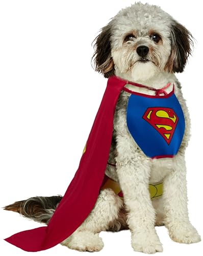 Rubie's 887892S Offizielles Superman Hundekostüm, Größe S Karneval