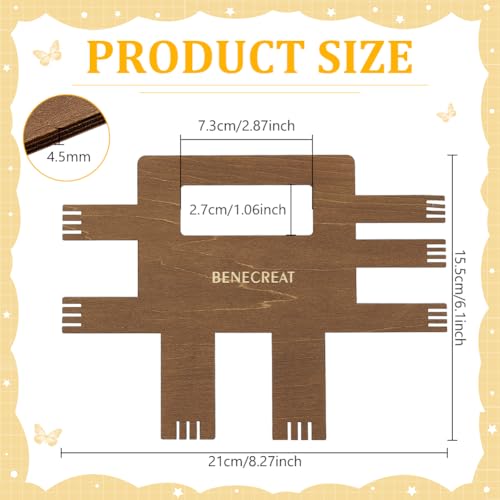 BENECREAT 5 Sizes Wooden Pompom Maker - Image 2