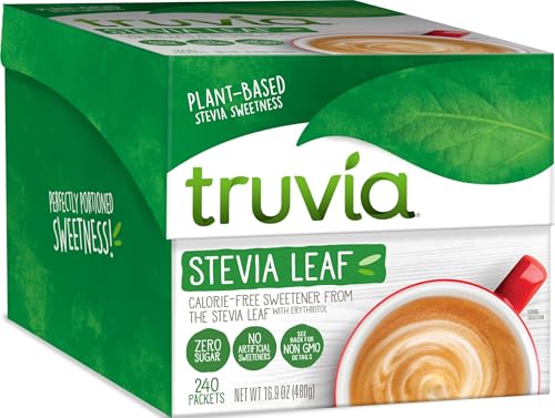 Truvia Original Stevia Sweetener Packets, 240 Count