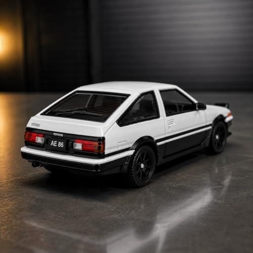 Image of Wizplex CCA Officially Licensed Toyota AE86 1:64 Scale Die Cast Metal Car - Collectible Alloy JDM Classic Coupe with Openable Doors & Free-Rolling Wheels, Display Showpiece for Kids 3+