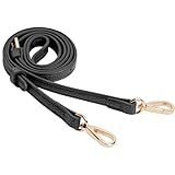 SEAVILIA PU Leather Purse Strap Replacement Crossbody Adjustable Long Thin Handmade Shoulder Handbags Strap
