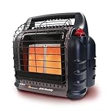 Mr. Heater F274830 MH18BRV Big Buddy Grey Indoor-Safe Portable RV Propane Heater (4,000 , 9,000 and...