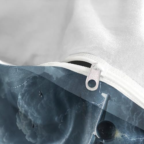 Ensemble de literie de qualité supérieure avec motif avion imprimé en 3D - 8