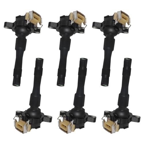 Bobine d'allumage pour trajets sereins en BMW E46 320i lot de 6 pièces de rechange 1748017