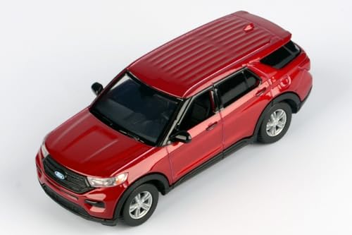 Motormax Ford Explorer Rapid Red 1:43 Diecast 4.5 in miniatura 5