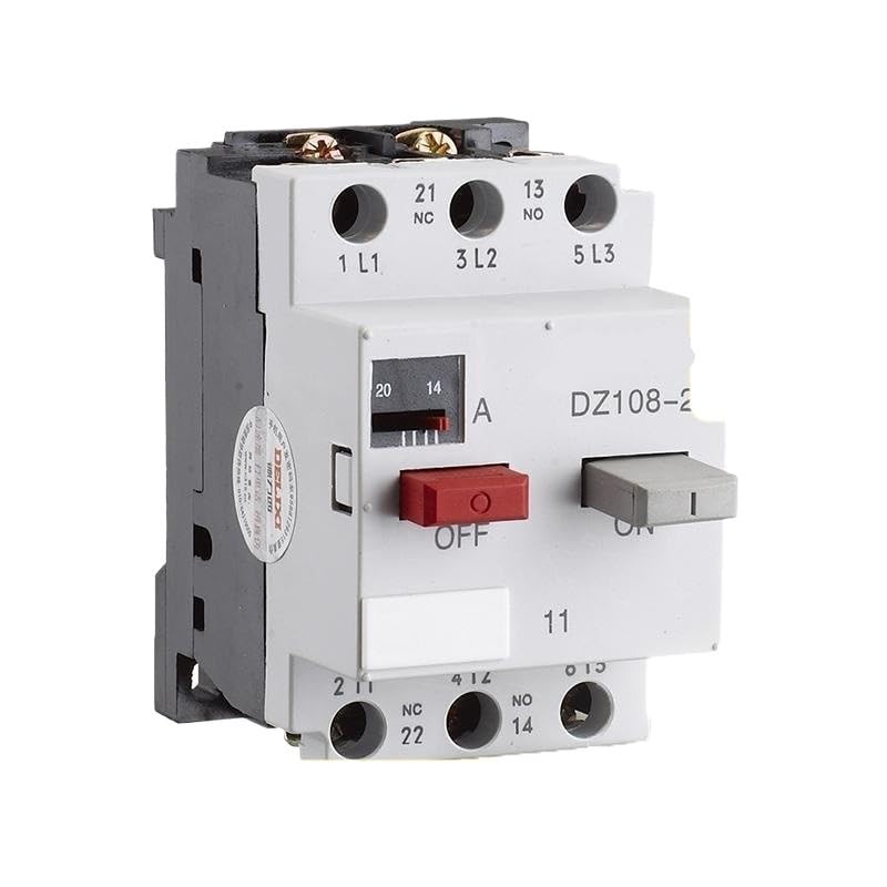 Disyuntor de motor DZ108 interruptor magnetotérmico para proteger compresores de 8A