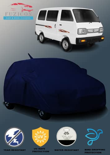 Image of Waterproof CAR Cover for Maruti Suzuki Omni with Triple Stitch (I Omni CAR Cover /Maruti Suzuki CAR Cover Waterproof /Maruti Suzuki Omni CAR Cover /CAR Cover for Omni)