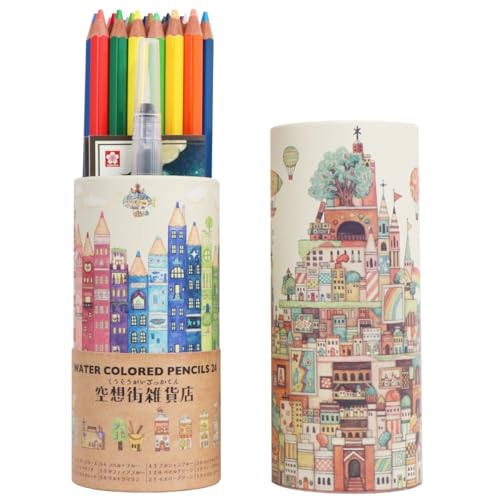 色鉛筆画、水彩画(高級額付き) 桜龍水彩色鉛筆画原画額装付き | iichi 日々の暮らしを心地よく