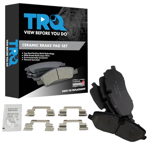 TRQ Front Brake Pads Ceramic for LR3 & Range Rover Sport