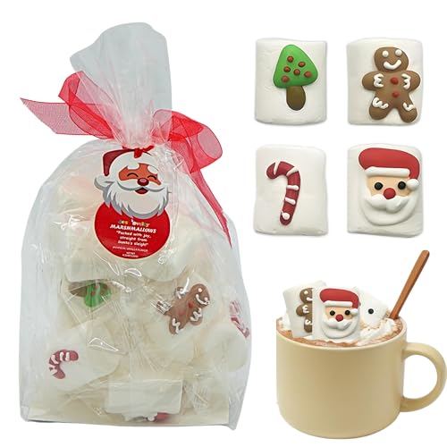 4E's Novelty Christmas Decorated Marshmallow Large...