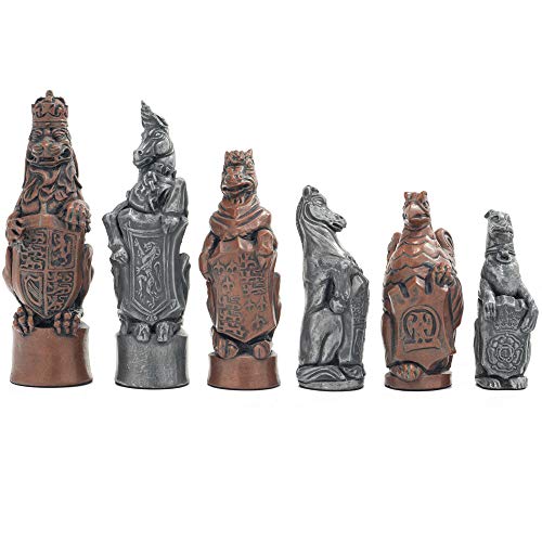 The Regency Chess Company Ltd Berkeley Ajedrez Real Bestia Metálico AJEDREZ para Hombre