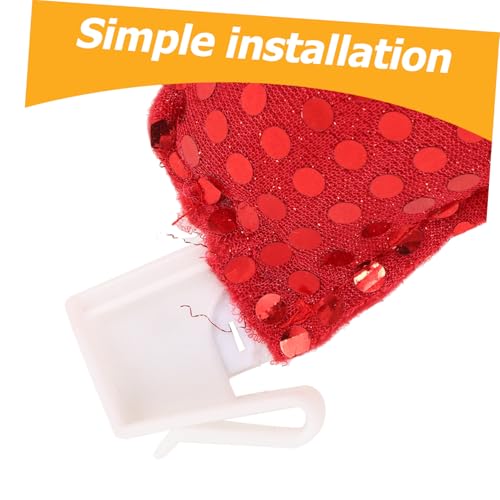 Astas de reno luminosas para ventanas de coche, accesorios de decoración de Navidad 7