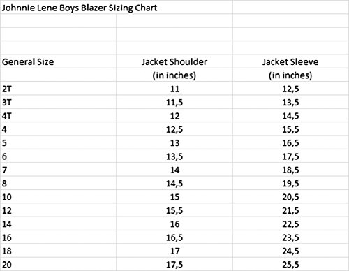 Boys Formal Dresswear Suit Set #Jl48 (12, Royal Blue) #TOP1