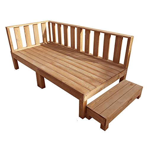 アイガーデン(igarden) 着色 ウッドデッキ フェンスステップ キット...