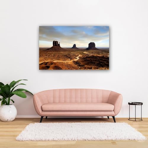 Tableau mural canyon toile nature pour masquer un mur vide