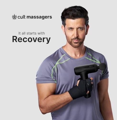 Cult Volt Neo Gun massager Silicone Head, 4000mAh Battery, Pain Relief, Deep Tissue Full Body Gun Massager view 2