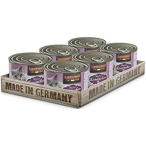 Leonardo Alimento Húmedo de Conejo sin Cereales para Gatos Cover