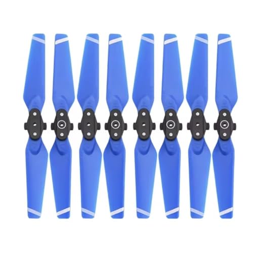 Hélices pliables 4730F bleues à dégagement rapide pour drone DJI Spark lot de 8 pièces
