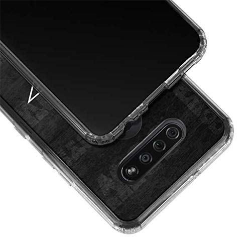 Skinit Clear Phone Case Compatible with LG K51/Q51 - Officially Licensed NFL Dallas Cowboys Black & White Design