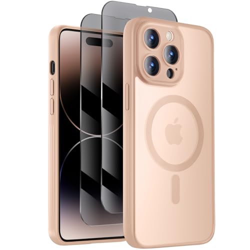 Image of Symcele Designed for iPhone 14 Pro Case, Light Brown