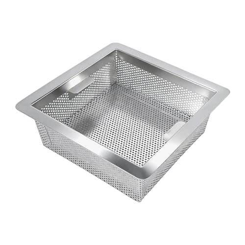 Colador de acero inoxidable 8.5x8.5x3 in