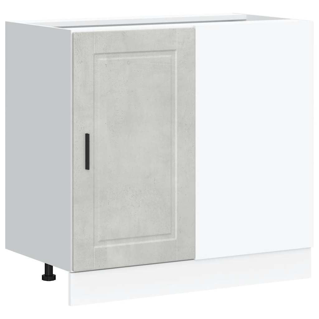 vidaXL - Kitchen Base Cabinet - Porto - 86 x 46 x 81.5 cm - Grey