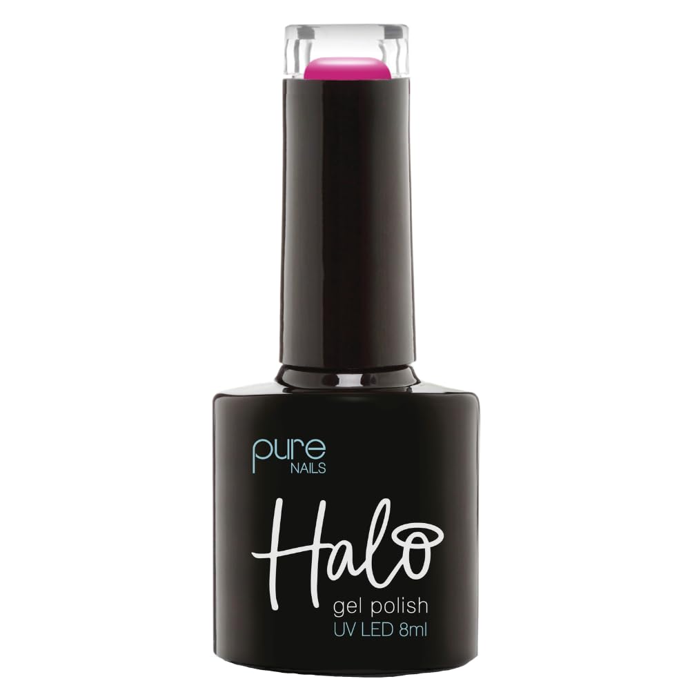 Halo Gel Polish 8ml - French White. UV/LED Gel Nail Polish, Long Lasting & Easy To Apply. Nail Art Colours For Manicure & Pedicure. Gel Polish For Professional & Home Use. — view 22