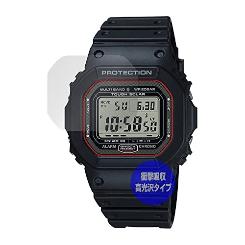 �~���r�b�N�X CASIO G-SHOCK GW-5000 �V���[�Y/GW-5035A �p �Ռ��z�� ���� �R�� �ی� �t�B���� �h�w�� �h�C�A ���{�� OverLay Absorber