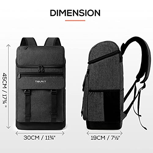 Tourit TR0260013A028-FCA Backpack Cooler Leak Proof 28 Cans Cooler Backpack Insulated Waterproof Cooler thumb #1