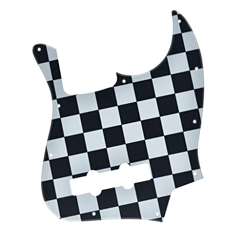 Pickguard J Bass 4 cordes guitare Jazz Bass plaque de protection noire blanche US Mexique