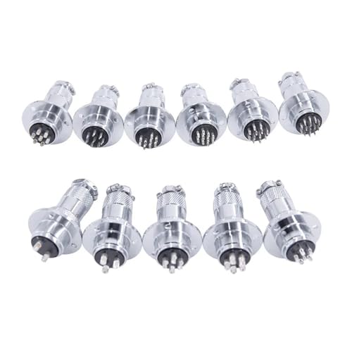 Conector circular GX20F de 14 pines: alta seguridad push-pull diam20mm