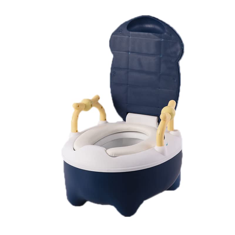 Toilette per Addestramento per Bambini Vasino per Bambini Dal Design Rialzato Carino Facile da Pulire per la Casa Materiale PP (#2)