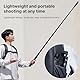 ULANZI 150cm Selfie Stick Stativ für Insta360 GO 3/X3/ONE RS/ONE X2/ONE X/GO 2/ONE R/ONE, TT52 Einbein Stativ für Action Cam Monopod Kompatible mit DJI usw.